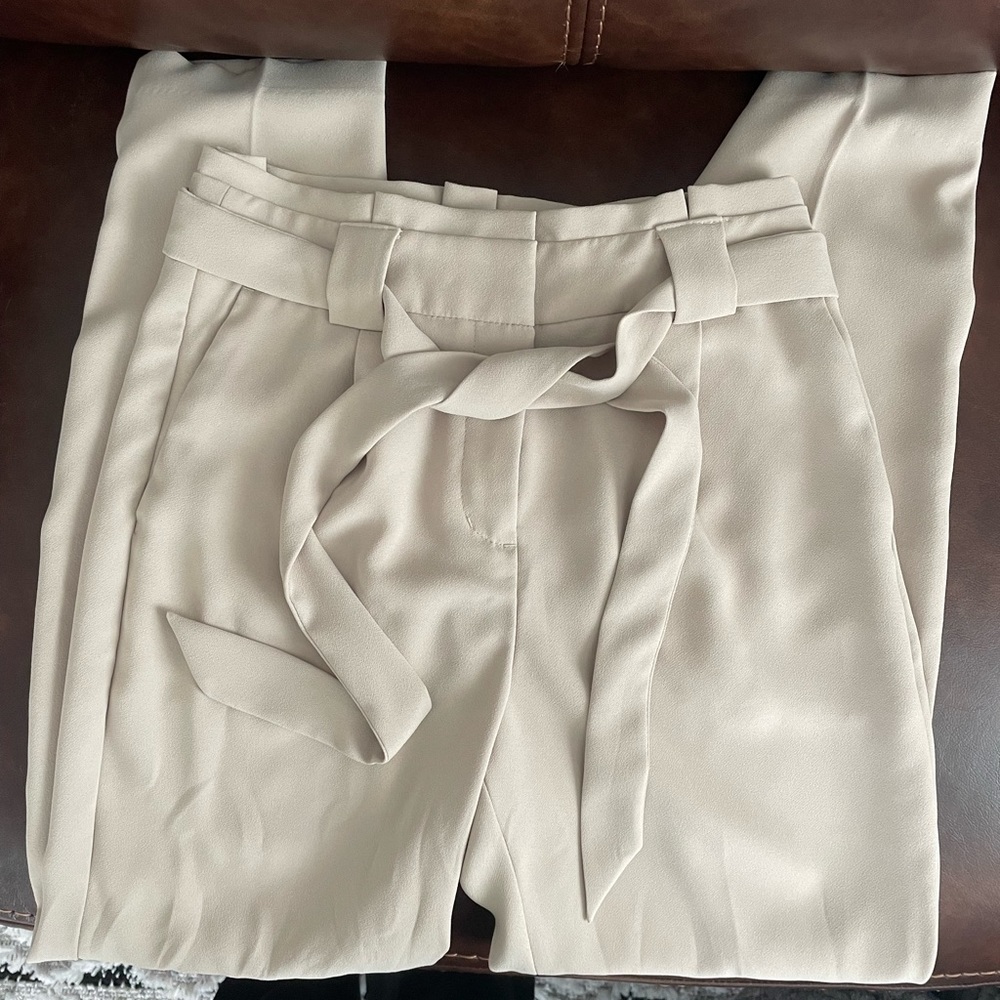 EXPRESS high waisted pleated pant